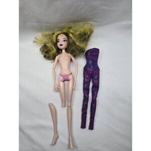 Jakks Pacific Winx Club Sirenix Trix, Darcy Queen Of Darkness  12" Doll- FLAWED*